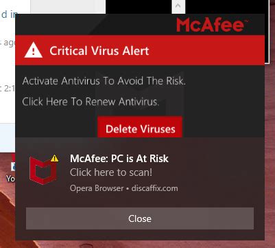 info notification mcafee com fake|McAfee KB .
